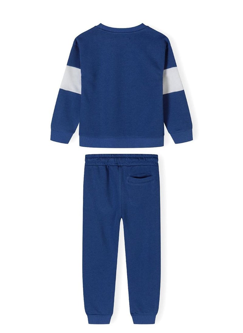 MINOTI Boys Kids Tracksuit with Print – 2 Piece Set - Image 3