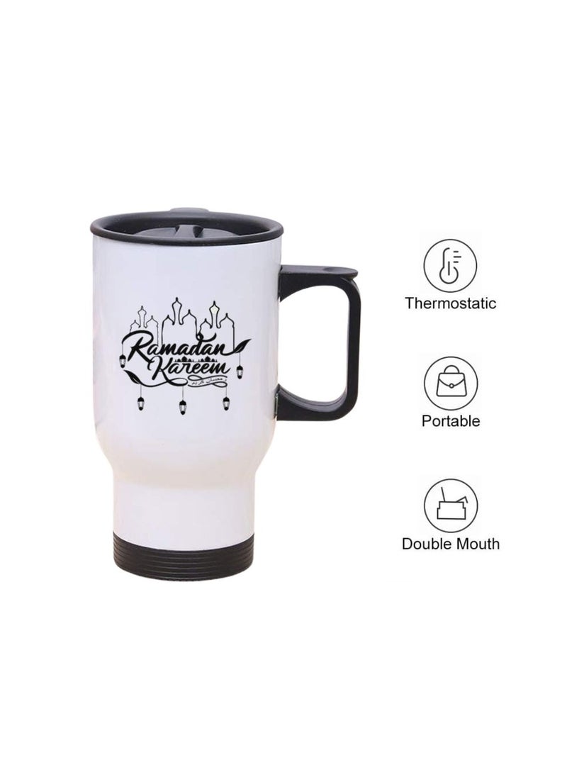 PRINTSHOP4ME Ramadan Stainless Steel Travel Mug - Gift for Ramadan - Friends - Colleagues - Ramadan Coffee Mug for Hot or Cold Beverages  - Image 5