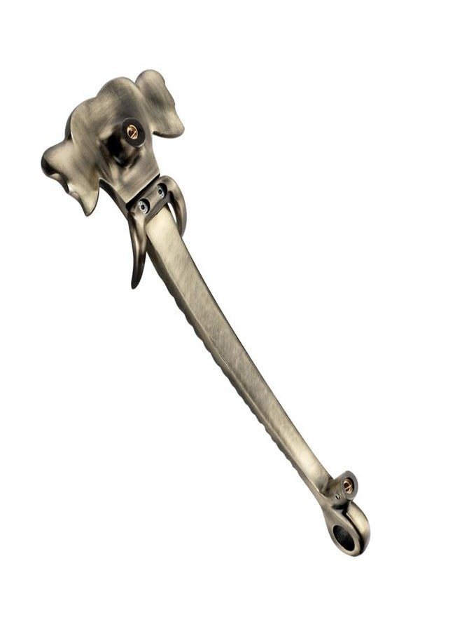 Full Art 15 inches Elephant Antique Aluminium Door Handle for Door Front - Brass Antiique Touch for Home Aluminium Door Handle for Front Door (Full Ant). - Image 3