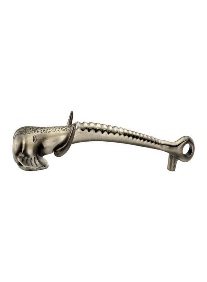 Full Art 15 inches Elephant Antique Aluminium Door Handle for Door Front - Brass Antiique Touch for Home Aluminium Door Handle for Front Door (Full Ant). - Image 4