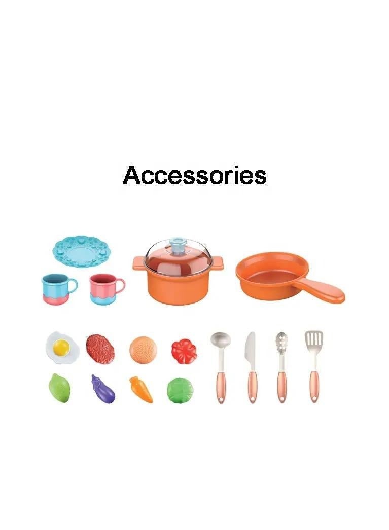لعبة مطبخ للاطفال  18 قطعة - Image 4