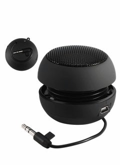 Portable Mini Speaker with 3.5mm Aux Jack, Rechargeable Outdoor Speaker for HD Stereo Sound, Compatible with iPad, Smartphone, and Computer