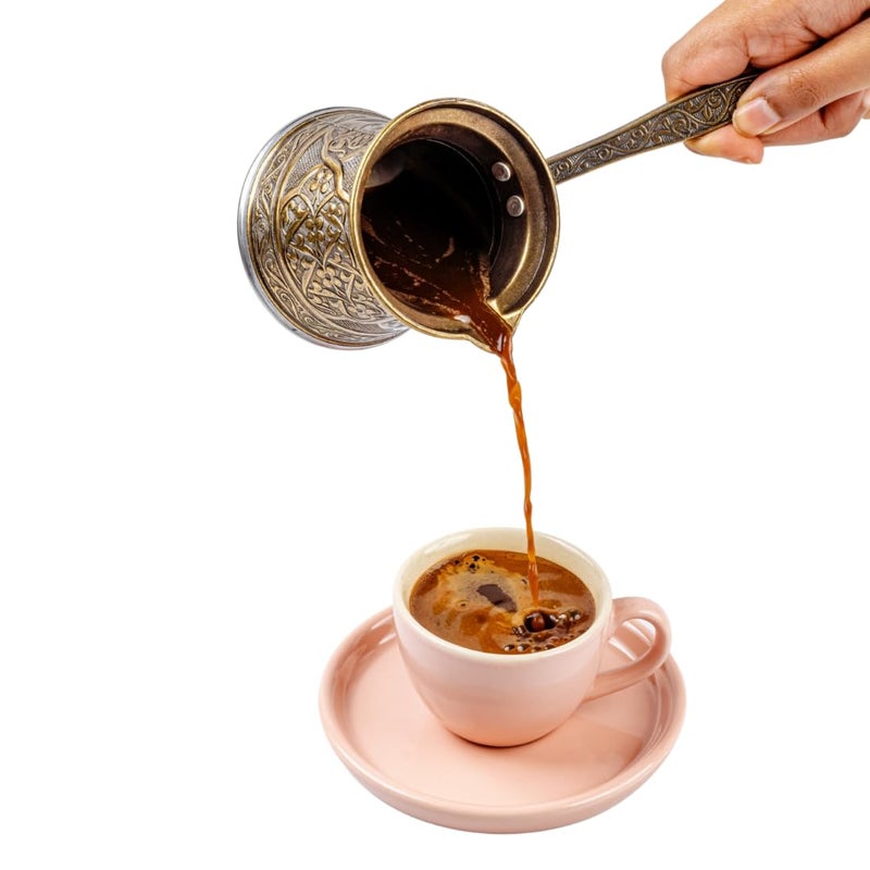NATUF Premium Turkish - Cinnamon 150g | 100% Arabica & Robusta Beans | Luxury Turkish Blend, Finely Ground for Cezve | Authentic Middle Eastern Coffee | Perfect with Baklava & Sweets - Image 4