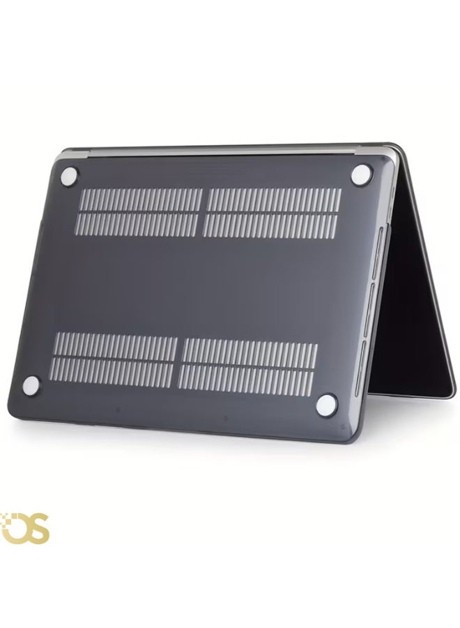OS Hard Shell Protective Case for MacBook Air 13.3-inch — Matte Black — Compatible with A1932, A2179 & A2337 Models - Image 5