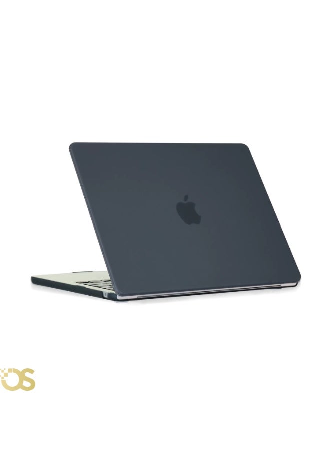 OS Hard Shell Protective Case for MacBook Air 13.3-inch — Matte Black — Compatible with A1932, A2179 & A2337 Models - Image 2