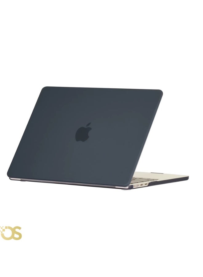 OS Hard Shell Protective Case for MacBook Air 13.3-inch — Matte Black — Compatible with A1932, A2179 & A2337 Models - Image 3