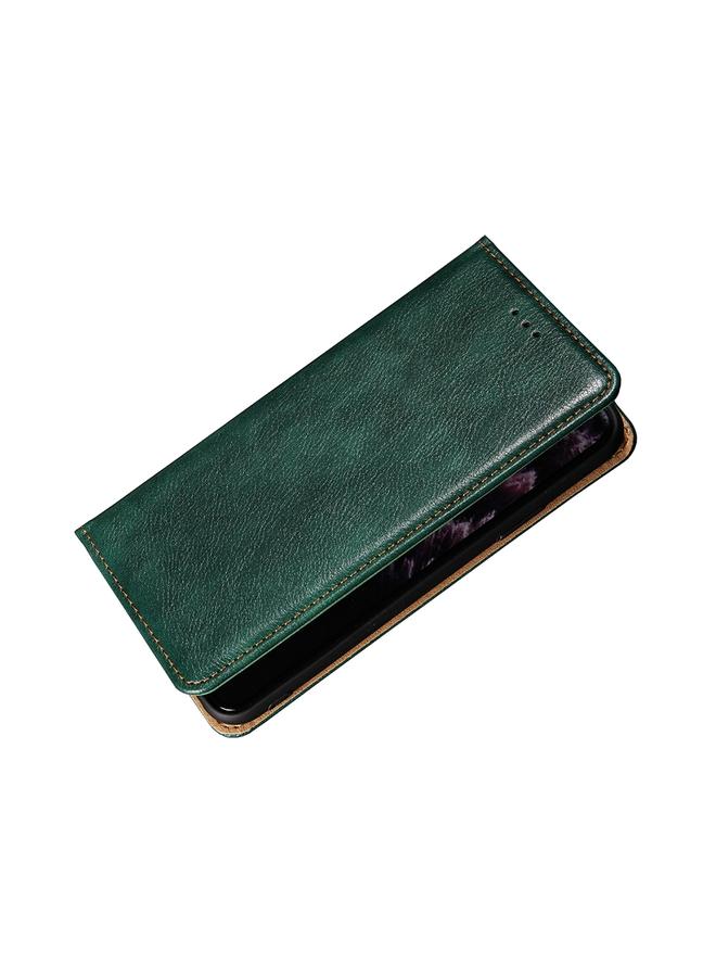 S-TOP Case For Honor 90 5G Gloss Oil Solid Color Magnetic Leather Phone Case - Image 5