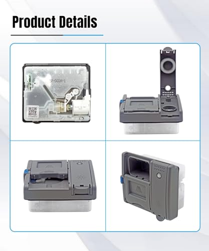 Maigoo DD81-02202A Dishwasher Rinse-Aid soap Dispenser Parts,DD81-02628A Detergent & Rinse Aid Dispenser Replacement for Samsung Dishwasher,DW80M2020US,DW80R2031US,DW80N3030US/UW/UB - Image 4