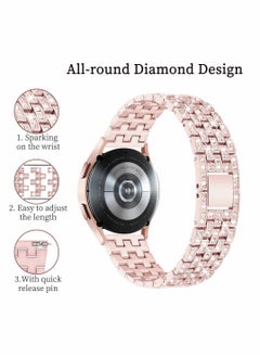 Y&D Replacement Watch Band Compatible with Samsung Galaxy 5/4 40mm 44mm  - Image 2