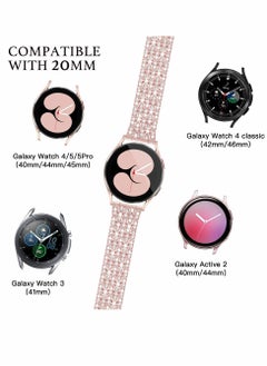 Y&D Replacement Watch Band Compatible with Samsung Galaxy 5/4 40mm 44mm  - Image 3