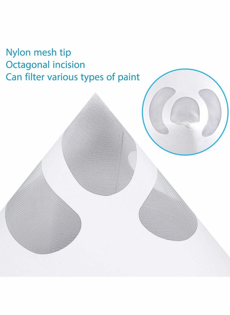 100 Packs Paint Strainers Cone Paint Filter For Automotive, Spray Guns, House  - Image 2