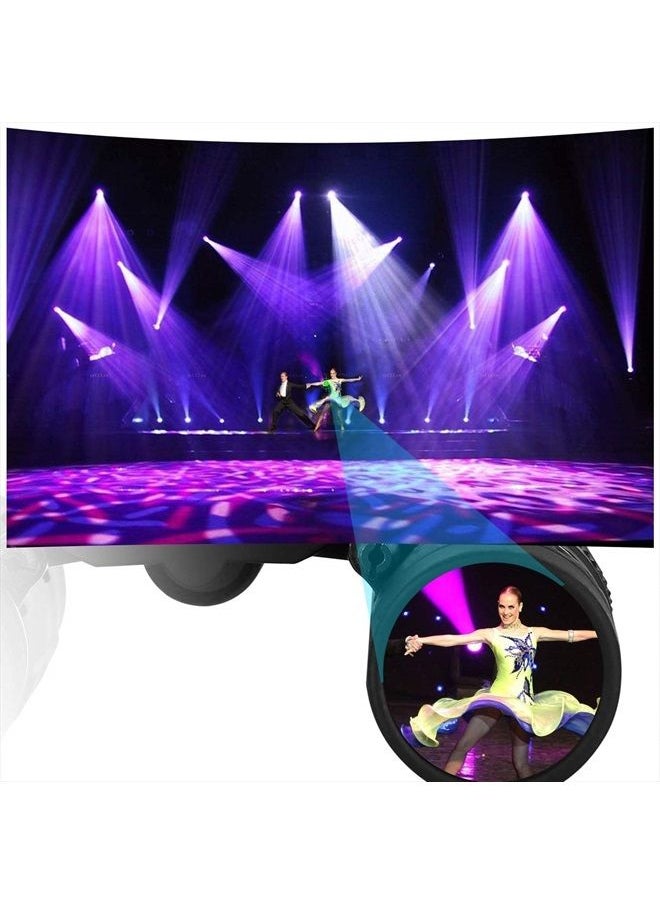POLDR - 8x21 Small Compact Lightweight Binoculars for Adults Kids Bird Watching Traveling Sightseeing.Mini Pocket Folding Binoculars for Concert Theater Opera - Image 1