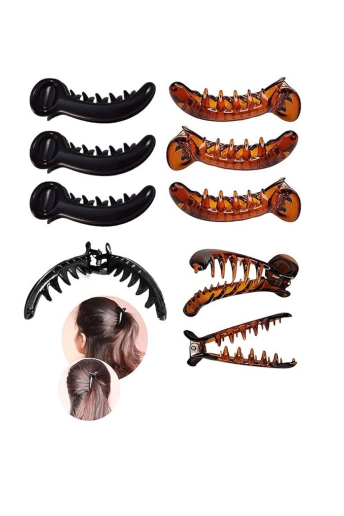 Accessorize Kingdom Accessorize Kingdom Hair Clips (Pack of 6) | Stylish Clips for Everyday Wear  - Image 1