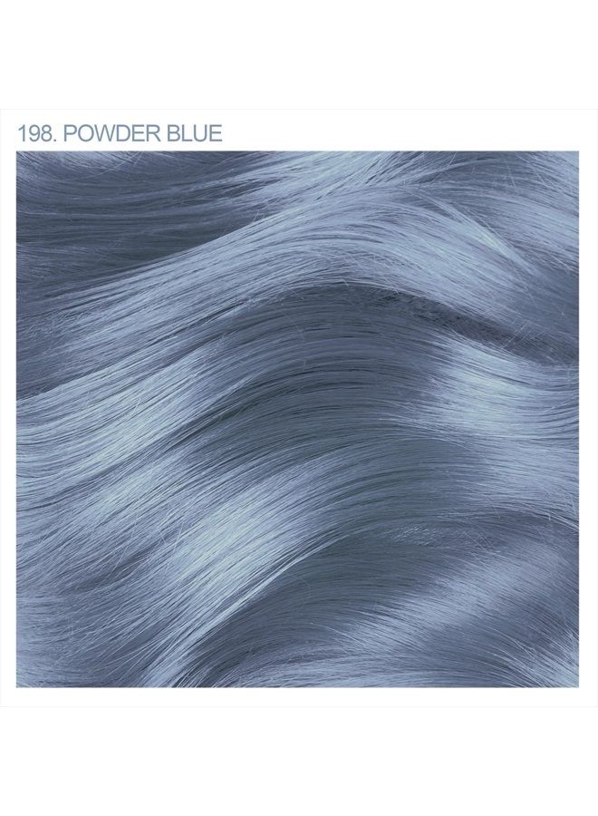 Adore Semi Permanent Hair Color - Vegan and Cruelty-Free Hair Dye - 4 Fl Oz - 198 Powder Blue (Pack of 1) - Image 2