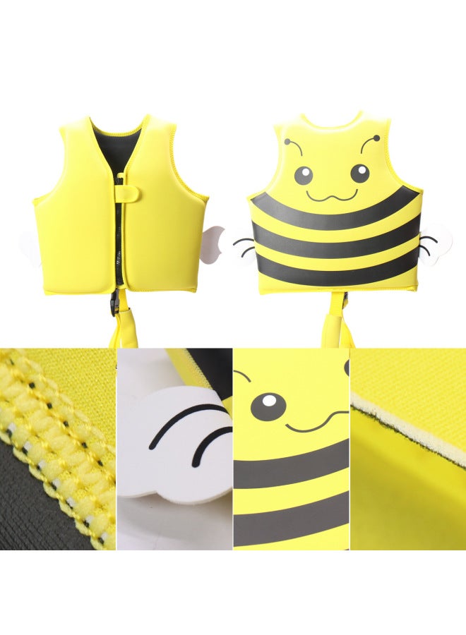Generic Manufacturers Baby Bee Buoyancy Suit Early Education Swimming Pool Children's Swimsuit Vest Life Jacket Vest-Color:Bee-Size:S - Image 4