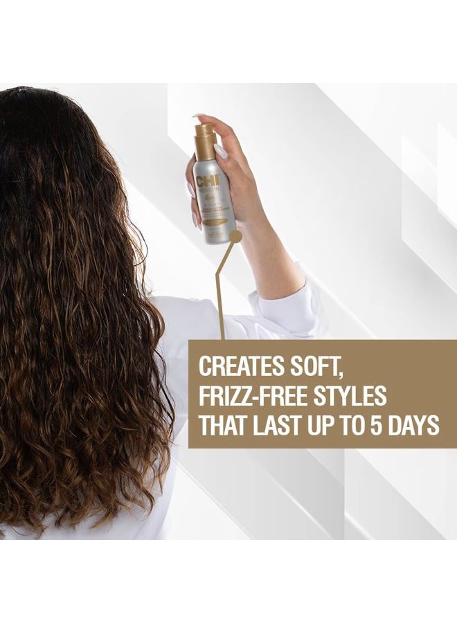 CHI علاج كيراتين K-Trix 5 لتنعيم الشعر، سيروم لتصفيف الشعر الناعم والخالي من التجاعيد، خالي من الكبريتات والبارابين، وغير مختبر على الحيوانات، 3.92 أونصة - Image 2