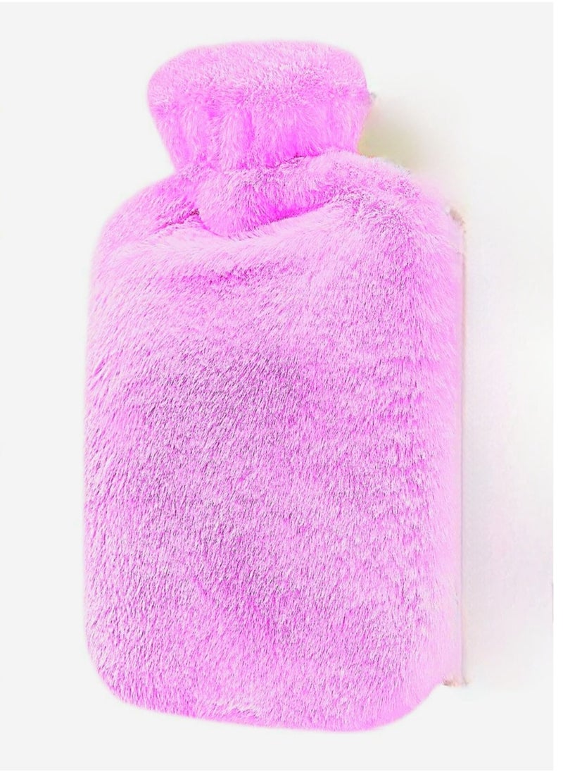 MARK STORE Hot Water Bottle with Soft Cover 2 Liter, Classic Rubber Hot Water Bag for Cramps, Neck, Shoulders Pain Relief, Hot Cold Pack for Hot and Cold Therapy and Feet Warmer  - Image 5