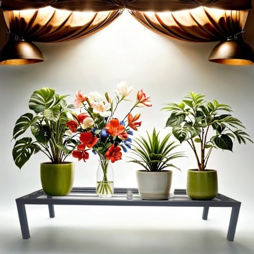 TRUPOT A-One 2 Step Garden Plant stand Flower Pot Holder Plant Pot Stand Heavy Duty (BLACK) (Single step pack of two) - Image 5