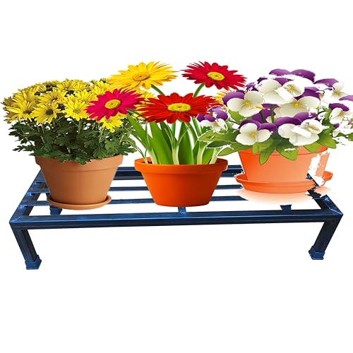 TRUPOT A-One 2 Step Garden Plant stand Flower Pot Holder Plant Pot Stand Heavy Duty (BLACK) (Single step pack of two) - Image 4