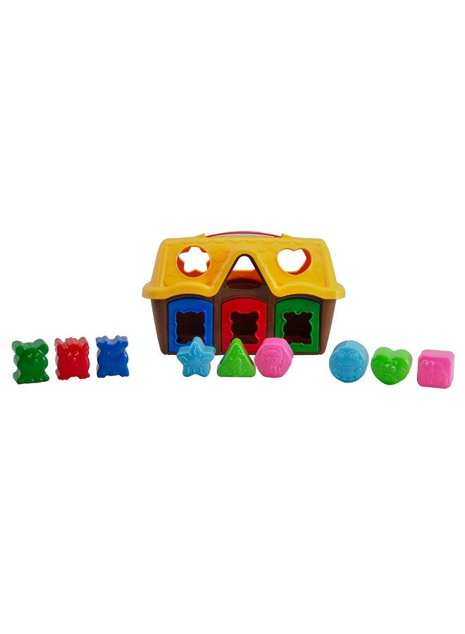 Girnar Animal House Shape Sorter, Multicolor - Image 3