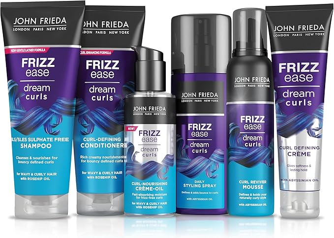 John Frieda جون فريدا كريم تحديد تجاعيد الأحلام 150 مل - كريم مهدئ ومرطب ومحدد للشعر المجعد والمتموج - Image 4