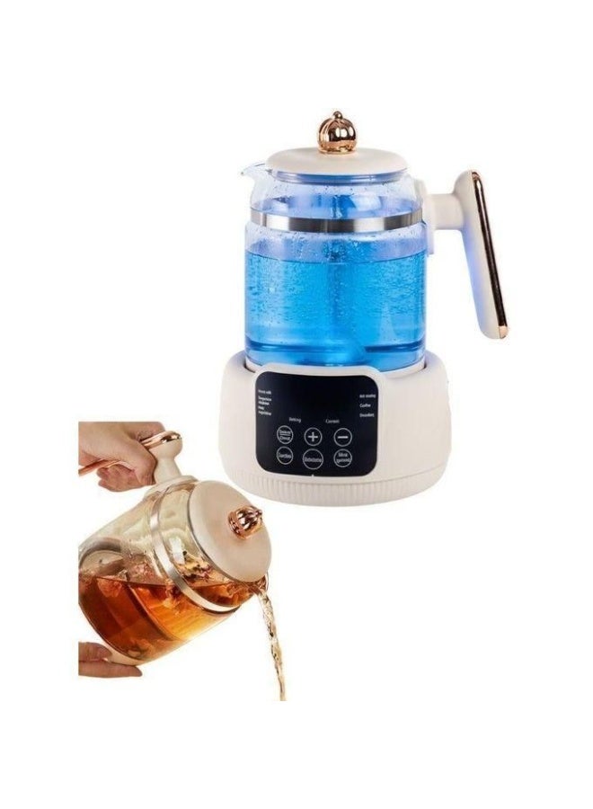 Kettle DIGITAL Electric Kettle, made of thick glass, digital touch screen, water temperature control - Image 4