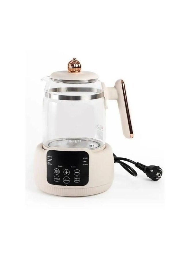 Kettle DIGITAL Electric Kettle, made of thick glass, digital touch screen, water temperature control - Image 3