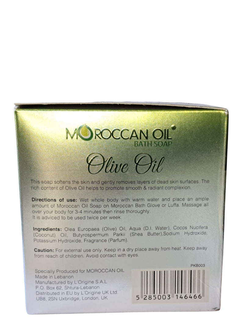 Moroccan Oil Moroccan natural bath soap Original with olive oil 250 ml + Moroccan bath loofah as a gift - Image 5