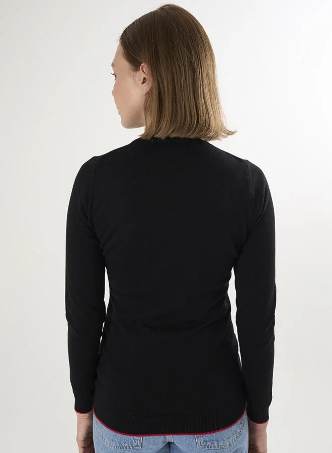 FELIX HARDY Crew Neck Knitted Pullover