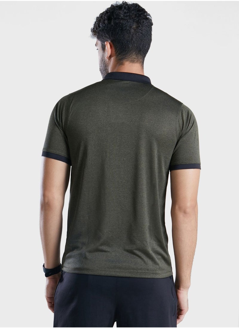 FRWD Zip Neck Sports Polo Shirt  - Image 2