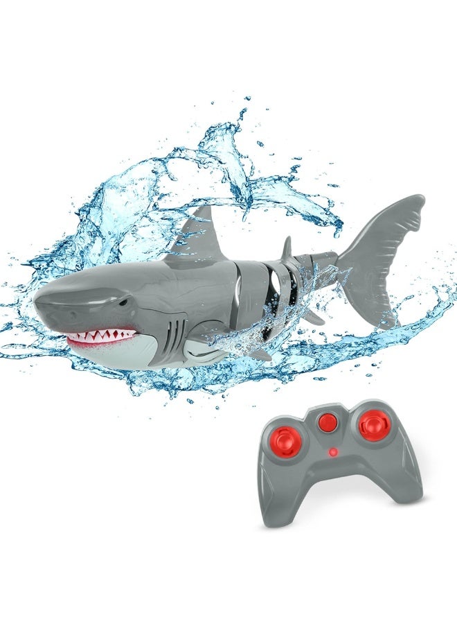 Battat - Terra Great White Shark With Remote Control- AN2855Z - Image 1