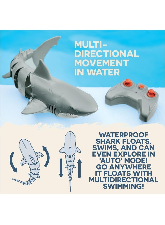 Battat - Terra Great White Shark With Remote Control- AN2855Z - Image 4