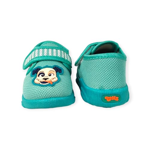 Coolz Kids Chu-Chu Sound Musical First Walking Shoes Star-01A for Baby Boys and Baby Girls for 9-24 Months (Sea Green, 21_Months) - Image 5