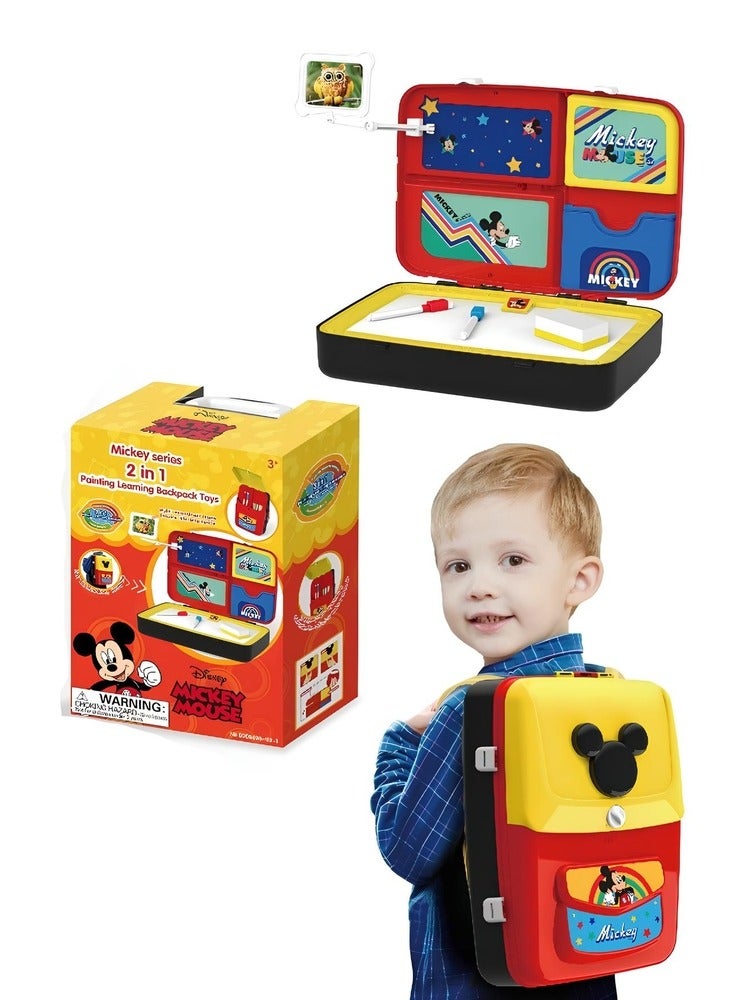 Disney Mickey Mouse Painting Set & Backpack 2 in1 - EODS628-112-1 