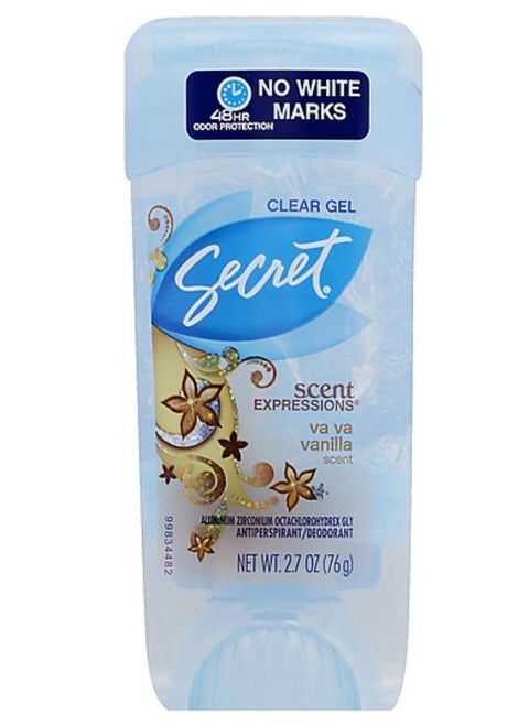 Scent Expressions Va Va Vanilla Scent Clear Gel Antiperspirant Deodorant 76g