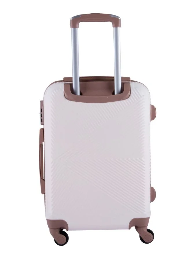 LIMRA Luggage Trolley Bags set of 5 Pcs Beige