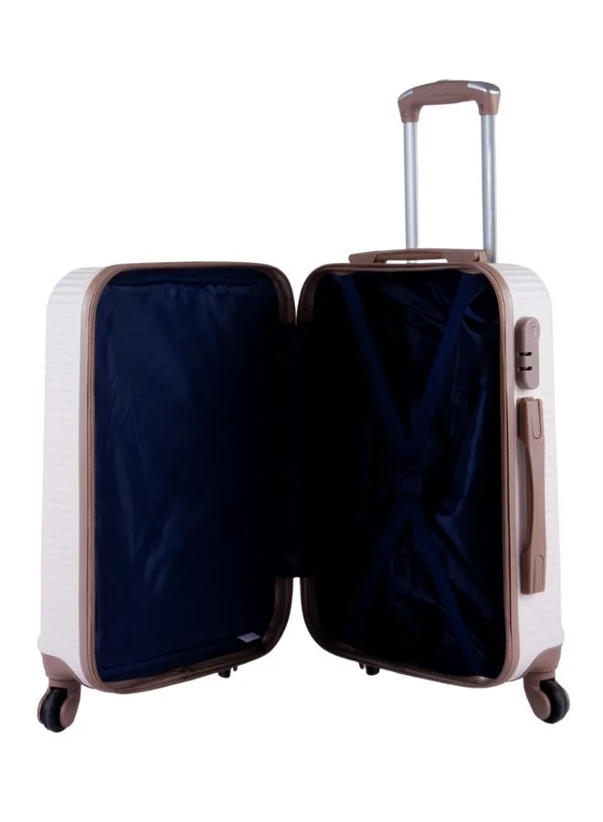 LIMRA Luggage Trolley Bags set of 5 Pcs Beige