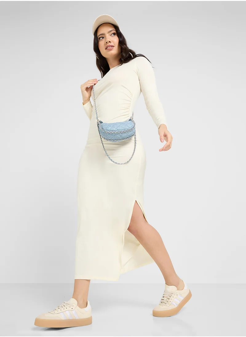 Ginger Basics Longsleeve Bodycon Maxi Dress