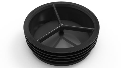 G Green Drain Waterless Trap Seal, 6 Inch, Fitting Pipes with Diameters Between 145-155 mm - Image 1