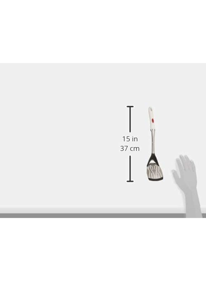 Prestige Stainless Steel Slotted Turner Silver/Black/White - Image 4