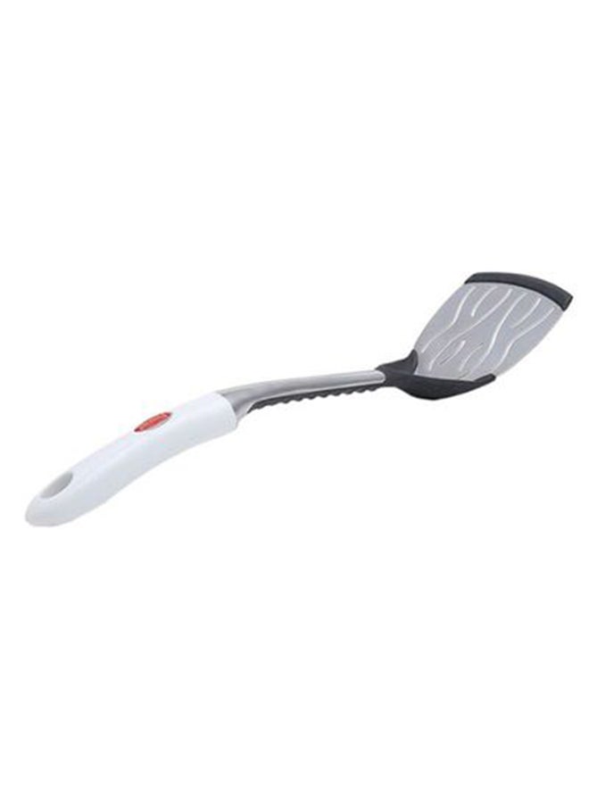 Prestige Stainless Steel Slotted Turner Silver/Black/White - Image 2