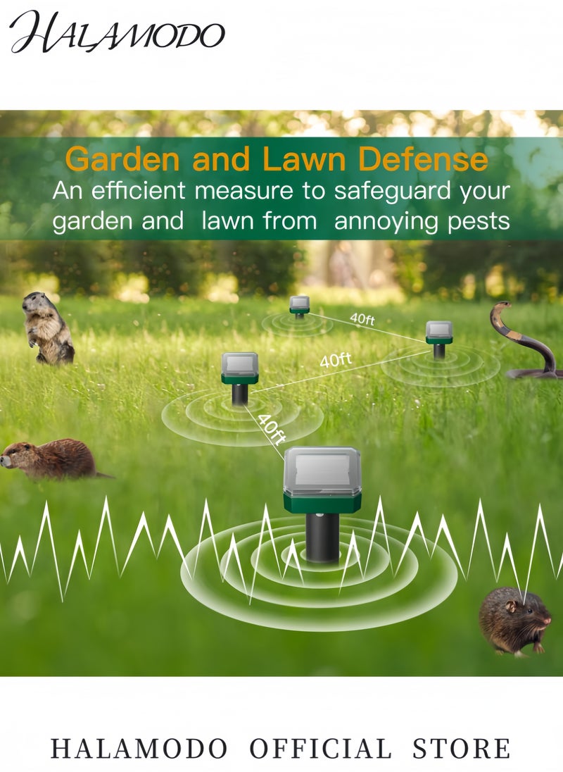 Generic Mouse Repeller Insect Solar Energy Green 26 x 6 6centimeter  - Image 4
