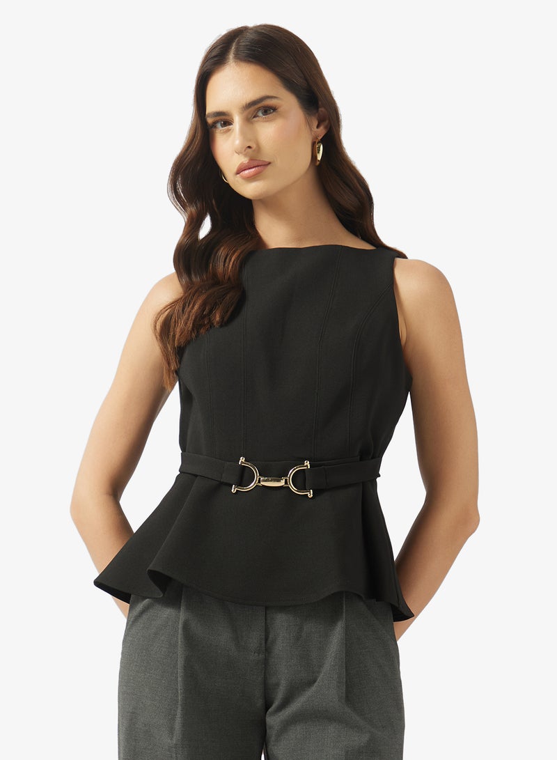 ELLA Peplum Blouse - Image 1