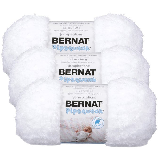 PIPSQUEAK YARN 3PACK WHITEY WHITE 16205959005