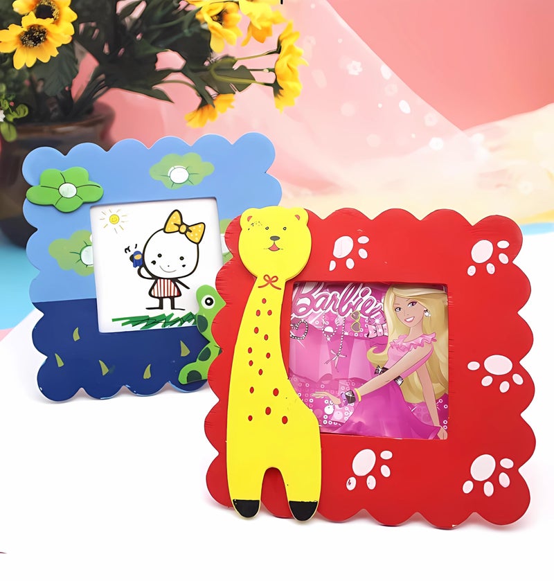 SILLYME 30pcs Cute Wooden Photo Frame for Return Gifts Birthday Party - Return gift for kids birthday party in bulk for girls boys - birthday return gift for kids age 6-10 6-12 years - Image 5