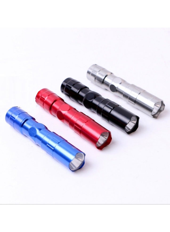 Rubik Small Flashlight Aluminum Alloy Mini Strong Light Flashlight LED With AA battery  - Image 2
