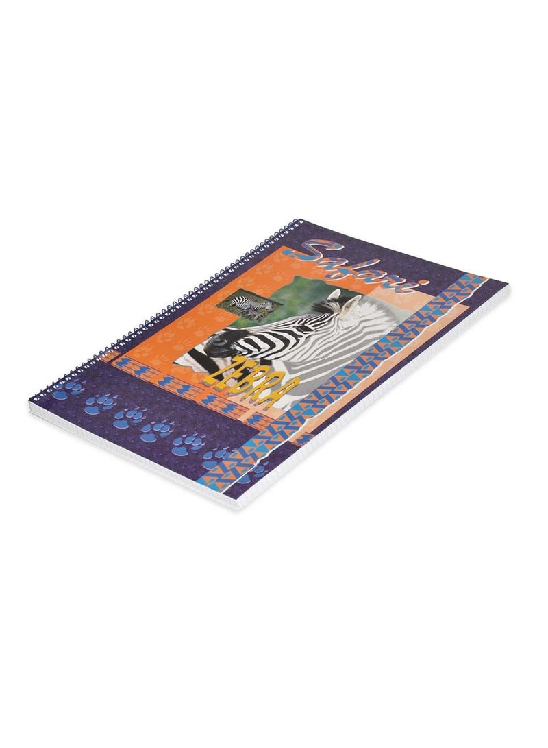 FIS 10-Piece FIS Spiral Notebook Soft Cover A4, 5mm Square, 80-Sheets - FSNB5A480SZA - Image 3