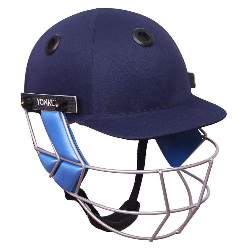 Yonker Club Cricket Helmet for Men's, Women's, Youth's & Kid's | Aluminium Light Weight Front Grill | (Boys)