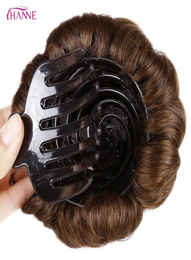 HANNE Hair Chignon Pony Tail Bun Artificial Synthetic Tress Claw In Ponytail Hair Extension Women's Hairpiece (2/30#) - Image 3