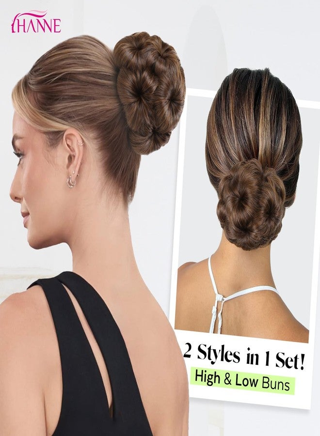 HANNE Hair Chignon Pony Tail Bun Artificial Synthetic Tress Claw In Ponytail Hair Extension Women's Hairpiece (2/30#) - Image 5